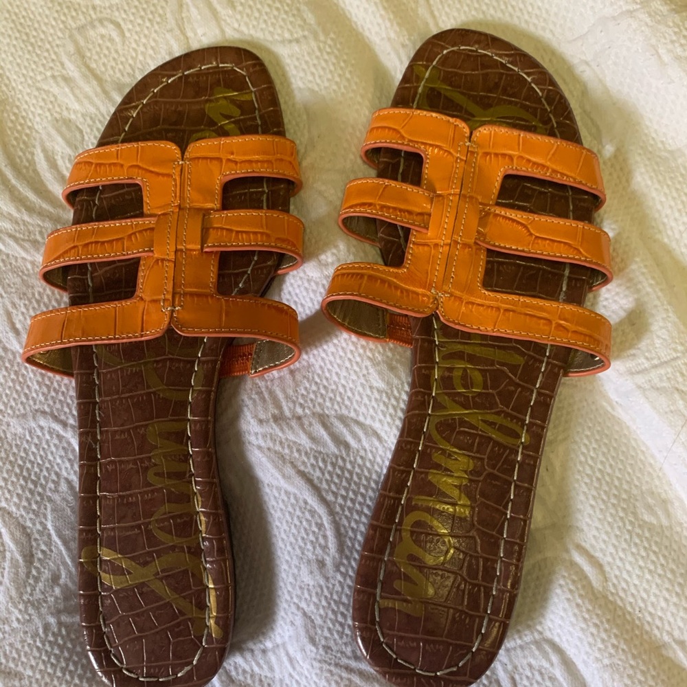 Orange Sam Edelman Sandals